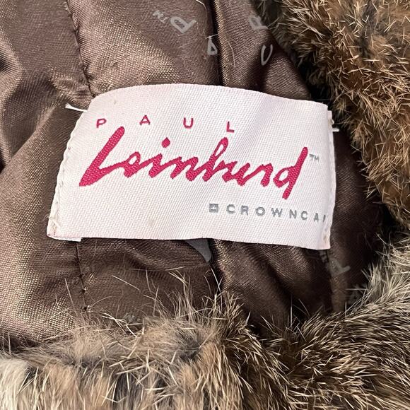 Paul Leinburd Trapper Hat Crowncap Size S/P Rabbit Fur Trim Aviator Green NEW - Picture 9 of 9